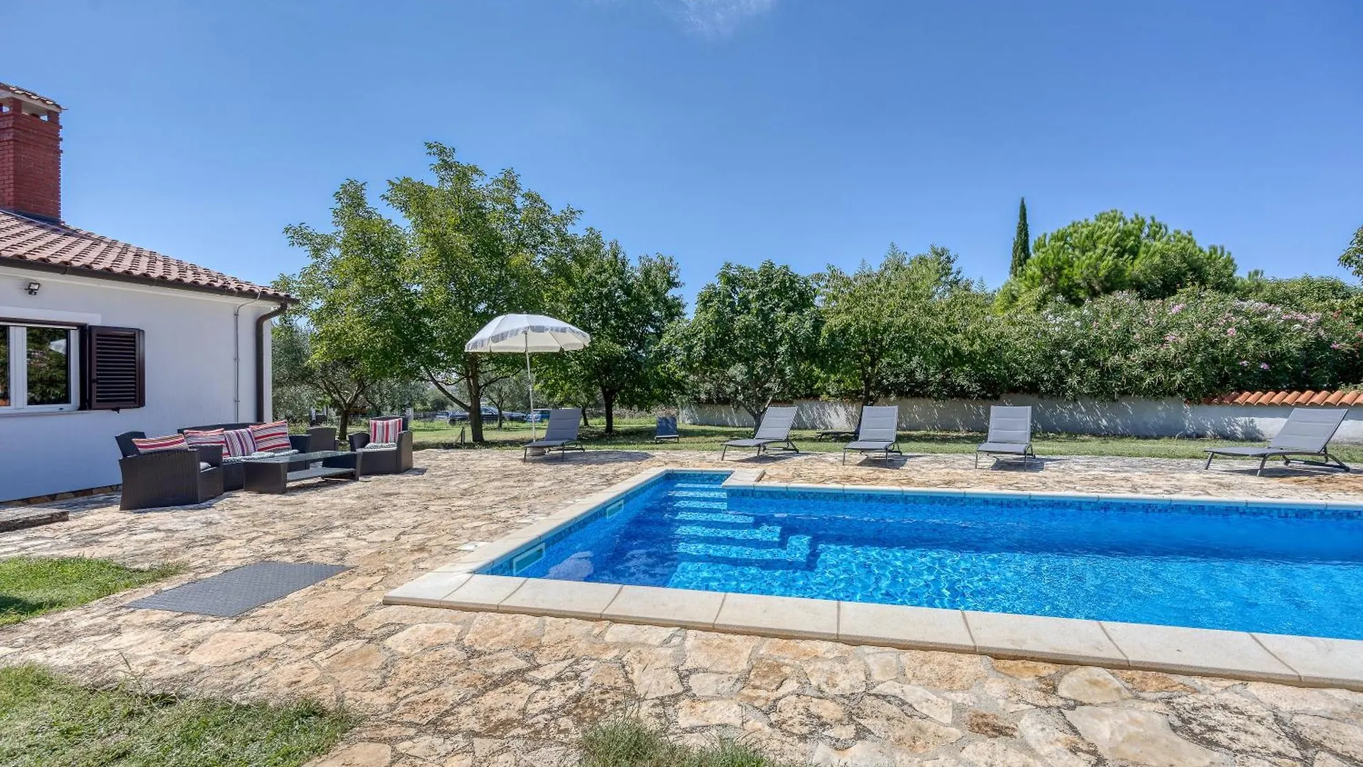 Pool House Robertino - Happy Rentals Tar-Vabriga Vakantiehuis